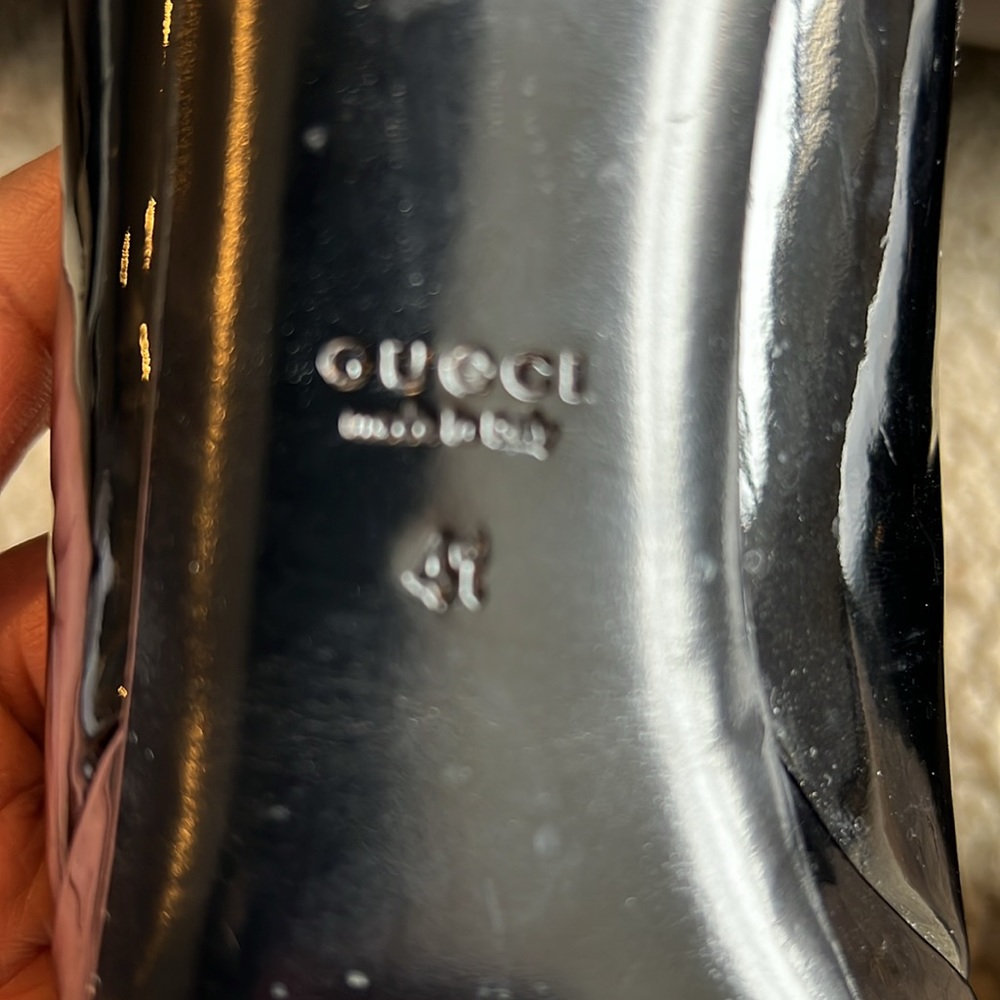 Authentic Gucci Square Toe Pump - image 6